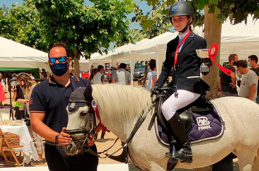 Campeonato de Ponis de la Comunidad de Madrid: Laura Griñán Bronce