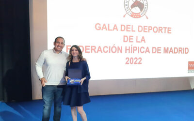 Gala de la Federación Hípica de Madrid: Laura Griñán premiada