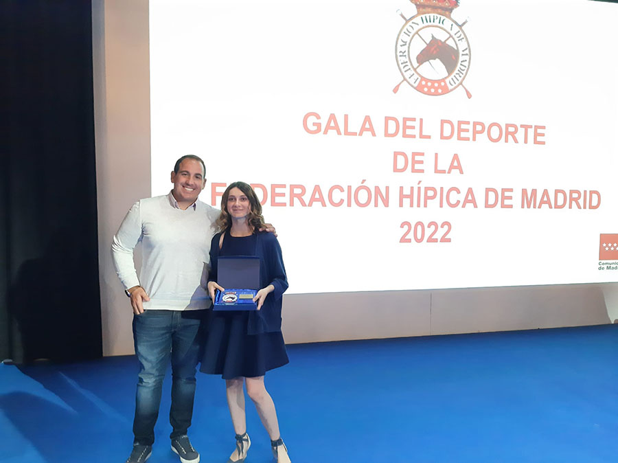 Gala de la Federación Hípica de Madrid: Laura Griñán premiada