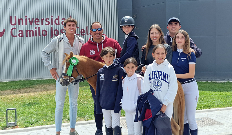 Concurso de ponis: Eider Blanco pódium en el Infanta Elena